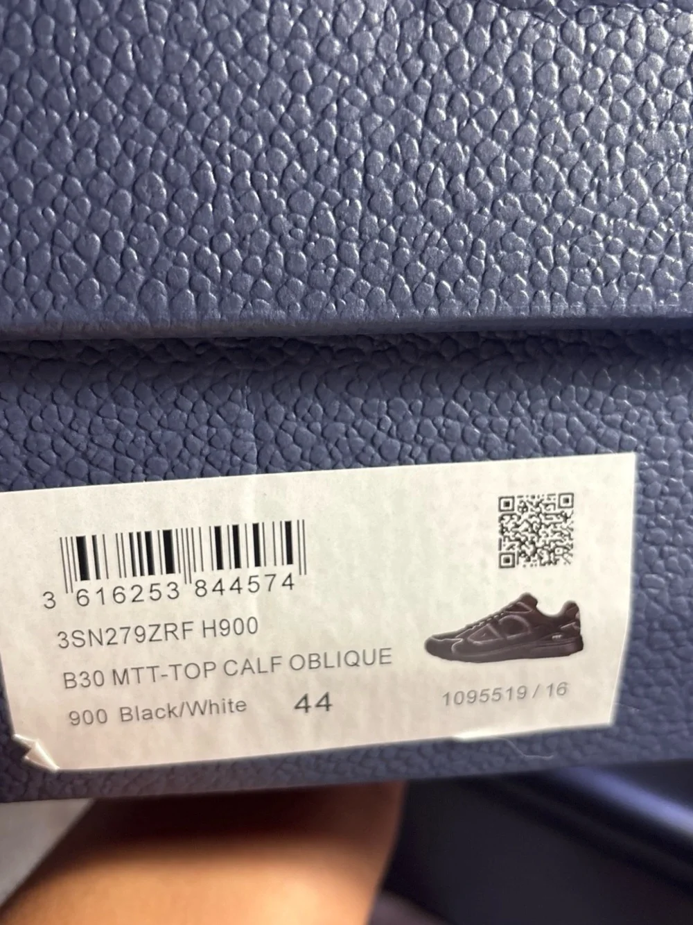 Dior Men’s Black B30 Sneaker